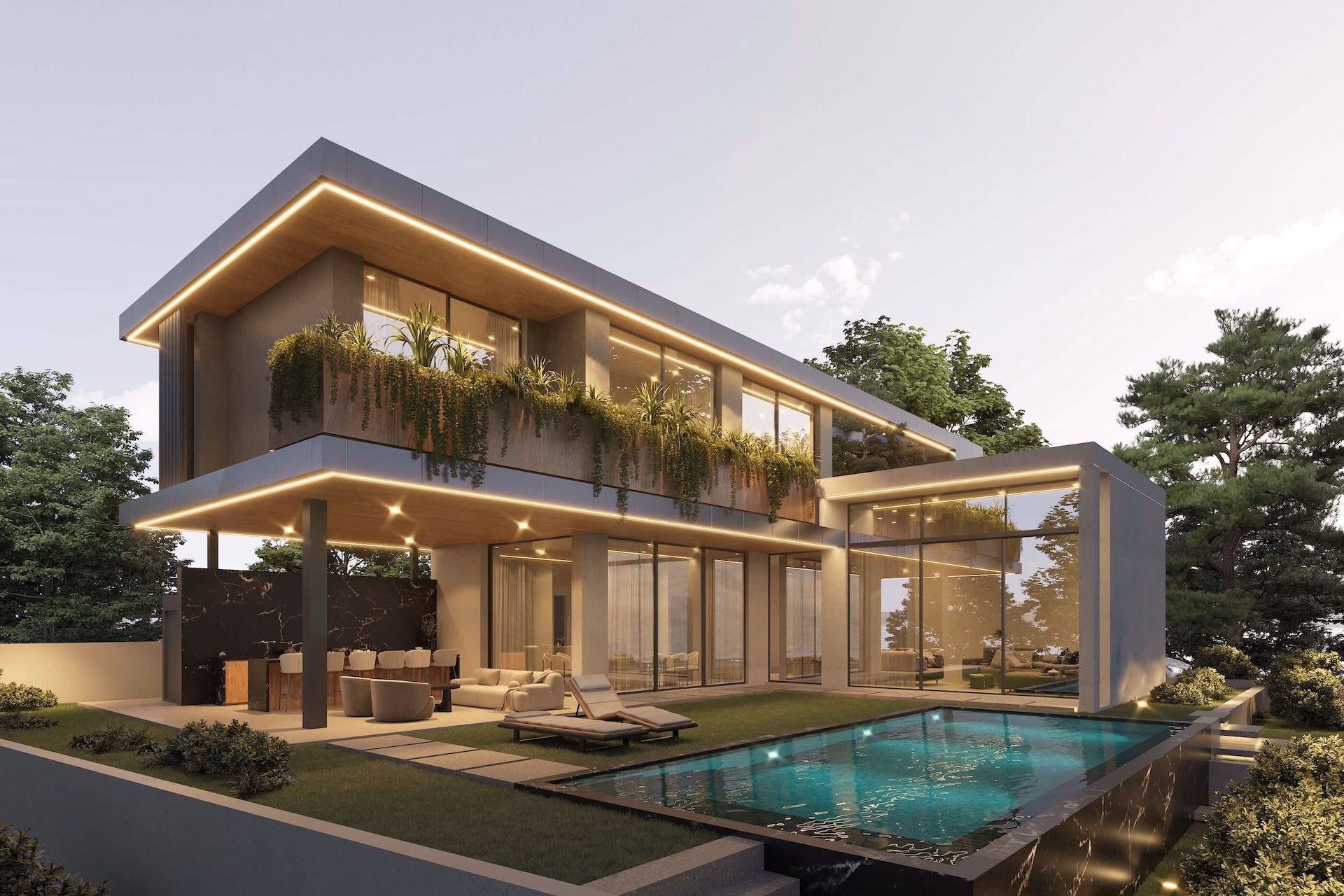 Duplex villa built by Yali DC at kolathur